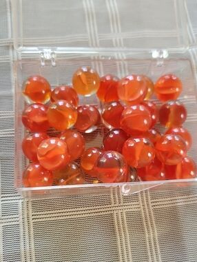Marbles!!!  Marbles!!! Group 1 Orange
